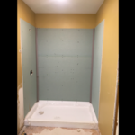 All New plumbing and Green Board