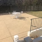 After pressure wash