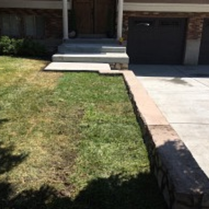 Centerville, UT- Drive way Demo and repour, new steps and retaining wall