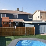 After: Safety fence completed