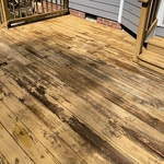 Deck pre cleaning
