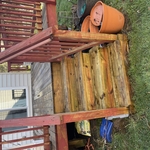 Deck staining