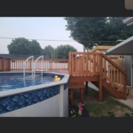 Pool deck