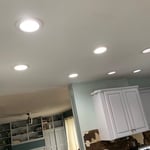 New lighting in the kitchen