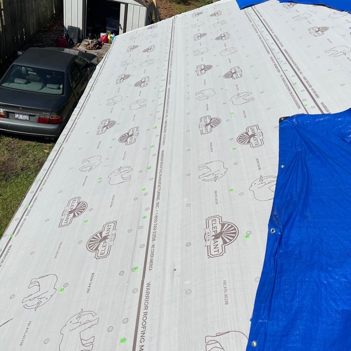 Unfinished former roofer