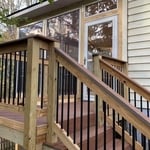 Deck and ezbreeze sunroom