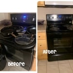 Stove deep clean