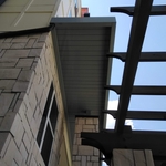 Steel Gray Aluminum Awning
