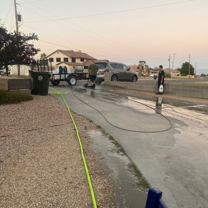 Pressure Washing Project