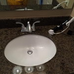 Bathroom cleaning sink