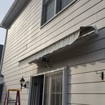 Old awning