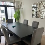 Cleaned dining room