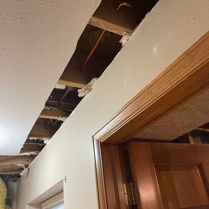 Plumbing install