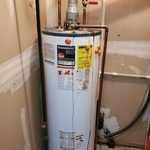Old leaking Water Heater