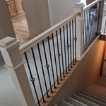 Stairwell banister