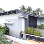 column design and smooth new stucco, paint