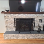 Fireplace resurface