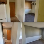 Living room and laundry room hallway