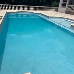 Large Villa Pool That Turned Green