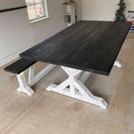 Rustic farmhouse style table