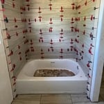 Bathroom ceramic beautiful soft sand color