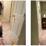 Hallway De-Clutter and clean