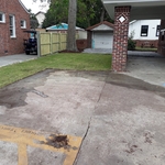 Sod, gravel drive, mulch and new plants.