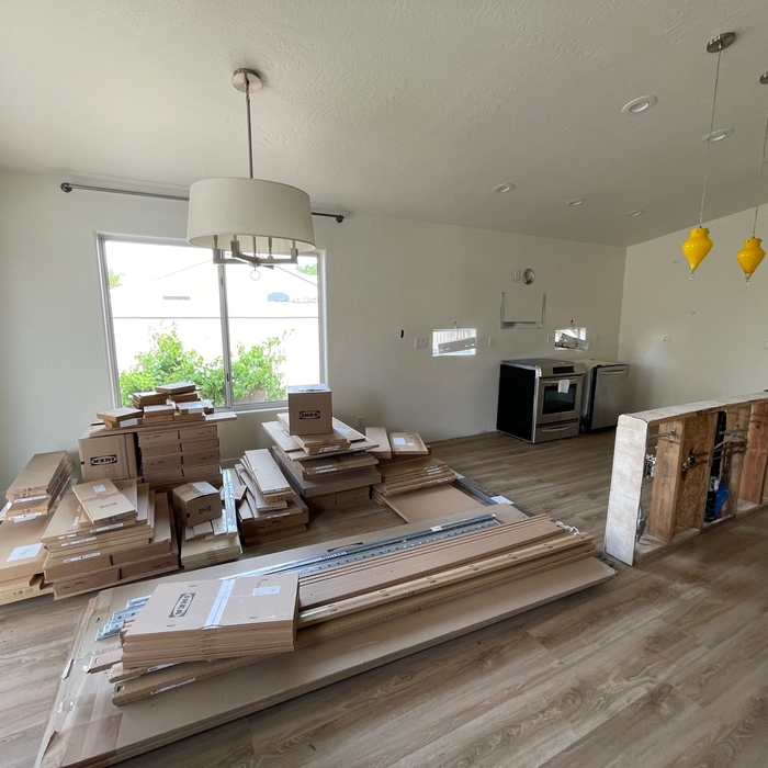 Kitchen building and install