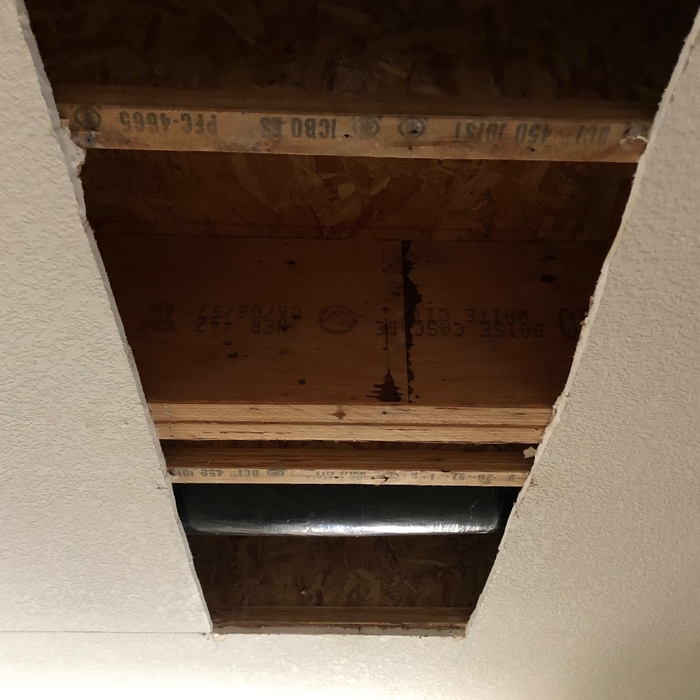 Toilets leaking in up stairs bathroom