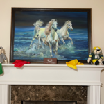 Tv mounting