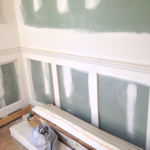 Custom wainscoting
