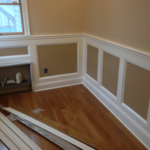 Custom wainscoting