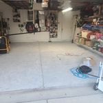 Surface prep is 100% completed and pressure washed
