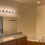 3 Bed 2 Bath Interior Home