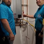 New tankless water heater