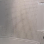 smoke damaged shower