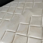 smoke damaged mattress