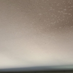 smoke/fire damaged ceiling