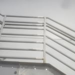 Handrail welding also bondo and paint