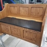Bench with storage