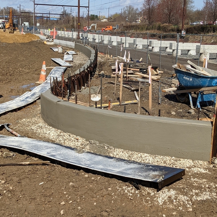 Matson Mill Curb install (Apartment Condos)