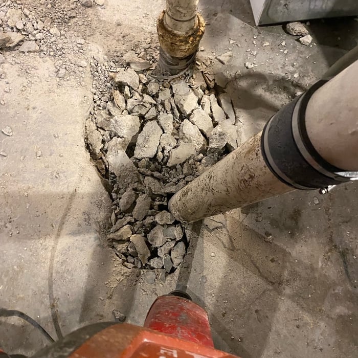 Multi-Family MSL, Video Inspection, Pipe Repair