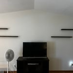 Floating shelves