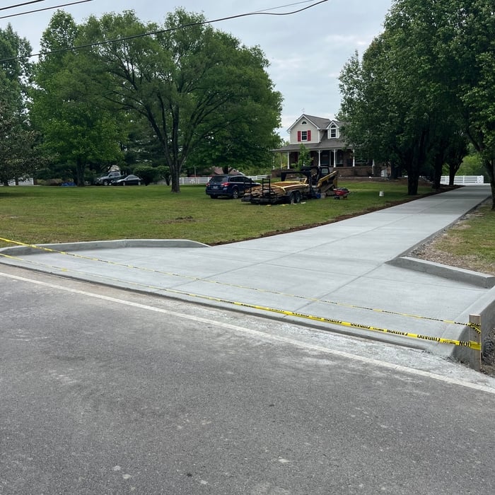Lebanon Driveway, Steps, Parking Area, & Patio
