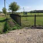 Metal fencing