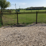 Metal fencing