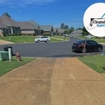Driveway and patio cleaning