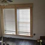 Tile, trim, woodworking, and staining