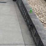Completed wall