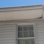 Piece of siding that was falling down and soffit it was looking in bad shape. I assume it was a bird ??♂️